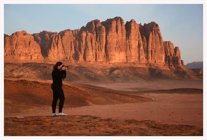 Wadi Rum Quiet Village Camp Exterior foto