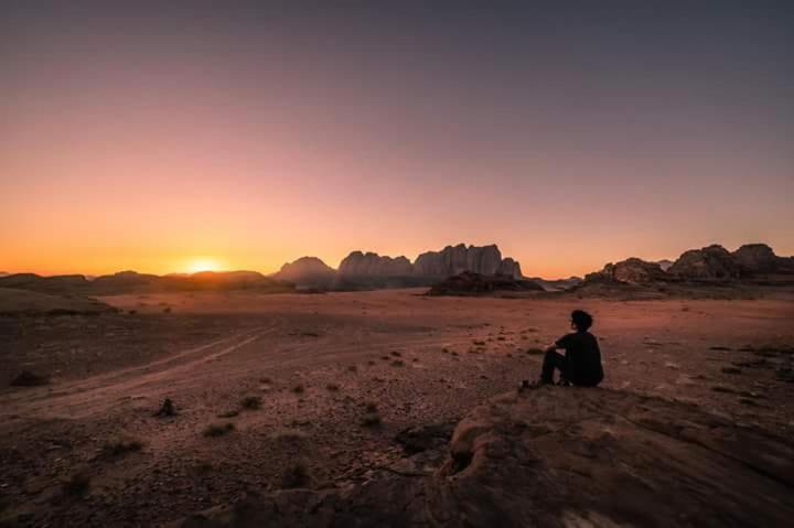 Wadi Rum Quiet Village Camp Exterior foto