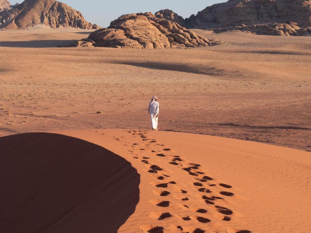 Wadi Rum Quiet Village Camp Exterior foto